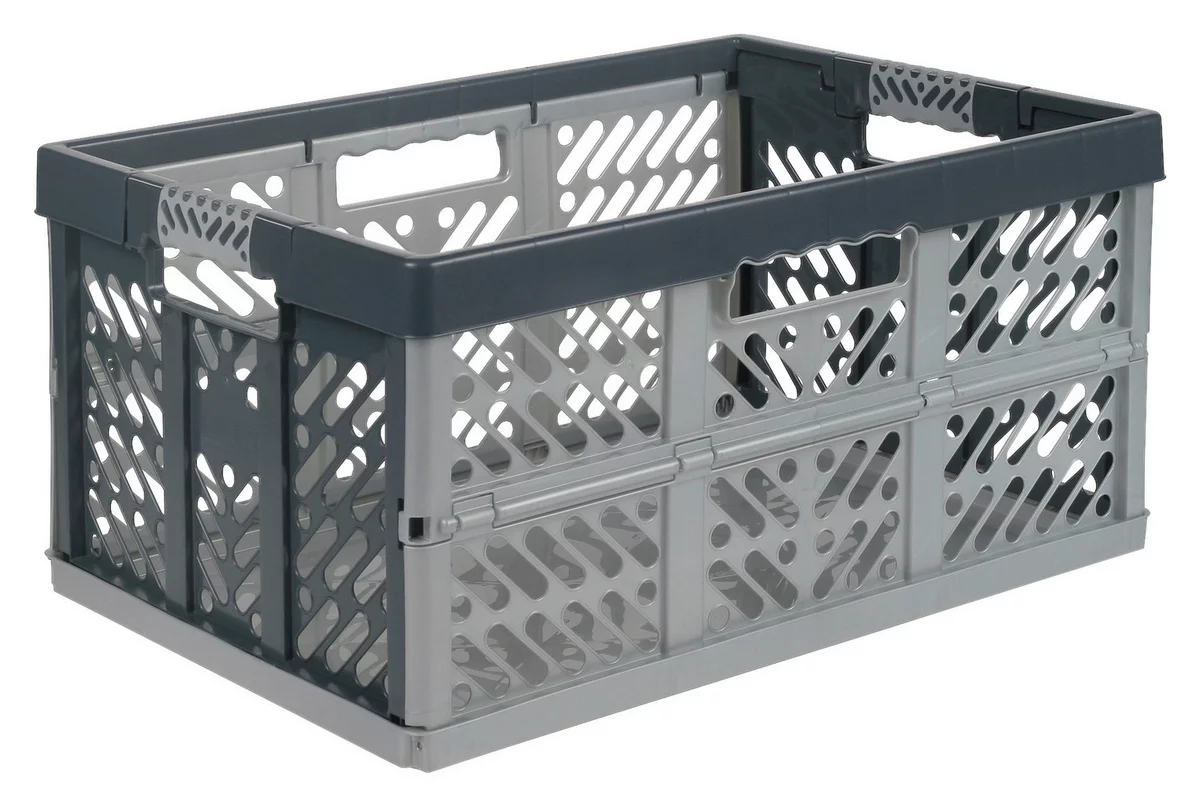 Nested Plastic Crates